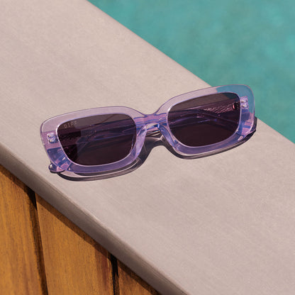 DAPHNE II - LILAC CRYSTAL + GREY + SUNGLASSES