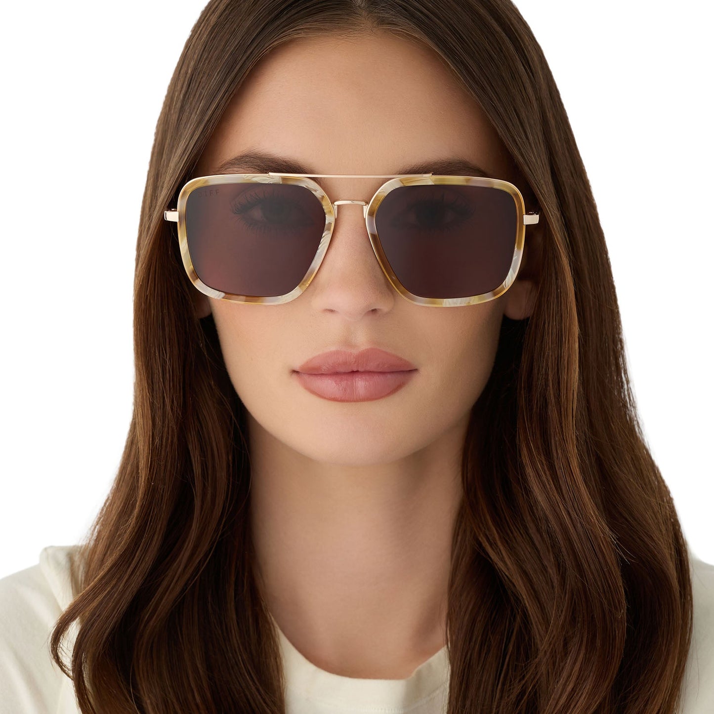 JORDAN - GILDED TORTOISE + BROWN + SUNGLASSES