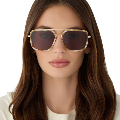 JORDAN - GILDED TORTOISE + BROWN + SUNGLASSES