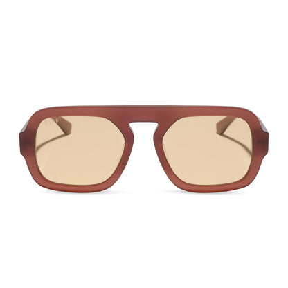 ALIX - TERRACOTTA + CHAMPAGNE TINT + SUNGLASSES