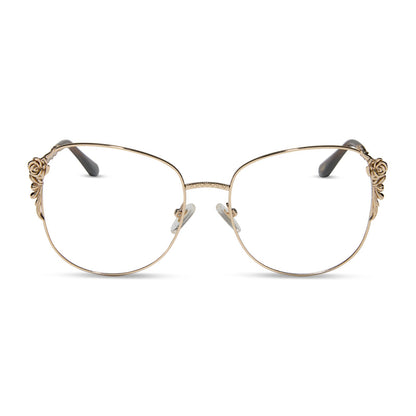 BELLE - GOLD + GLASSES