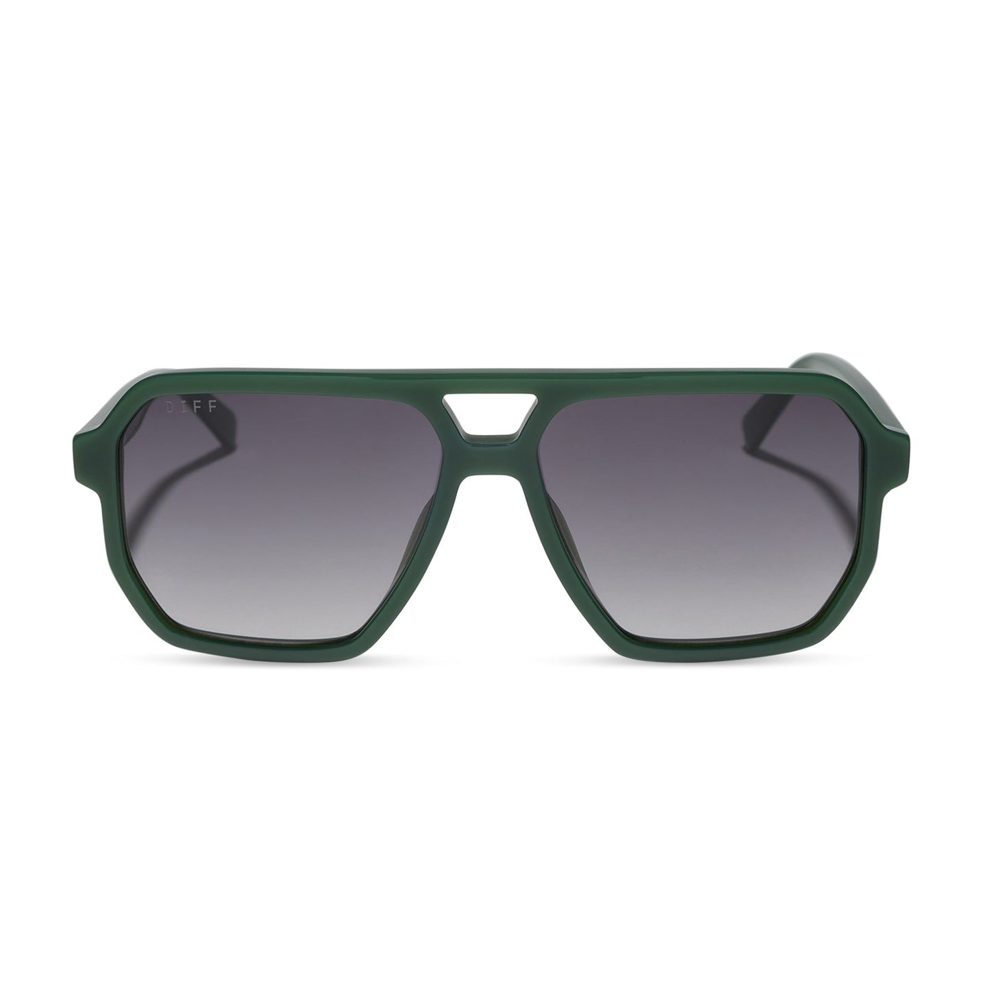 CAMERON - FAIRWAY GREEN + GREY GRADIENT + POLARIZED SUNGLASSES