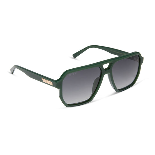 CAMERON - FAIRWAY GREEN + GREY GRADIENT + POLARIZED SUNGLASSES