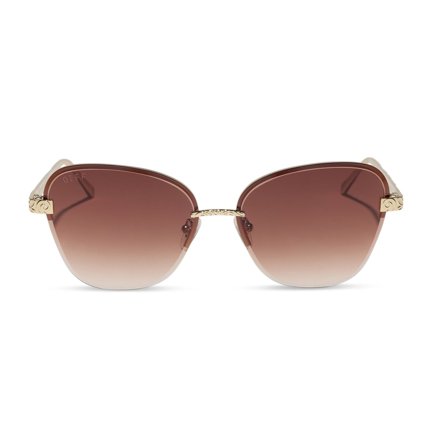 BELLE 3.0 - GOLD + BROWN GRADIENT + SUNGLASSES