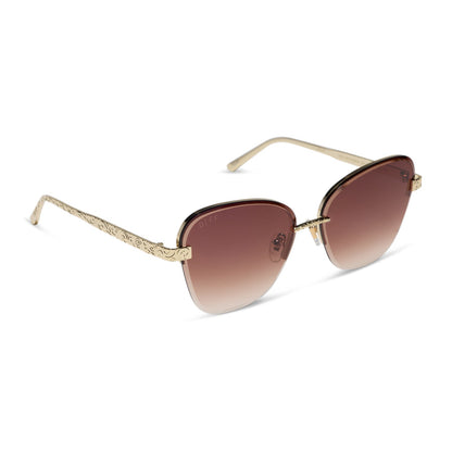BELLE 3.0 - GOLD + BROWN GRADIENT + SUNGLASSES