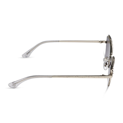 CINDERELLA 2.0 - SILVER + GREY GRADIENT SILVER FLASH + SUNGLASSES