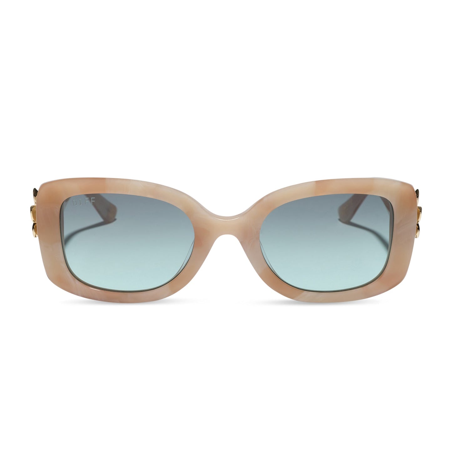 MOANA - BEIGE TORTOISE + SEAFOAM GREEN + SUNGLASSES