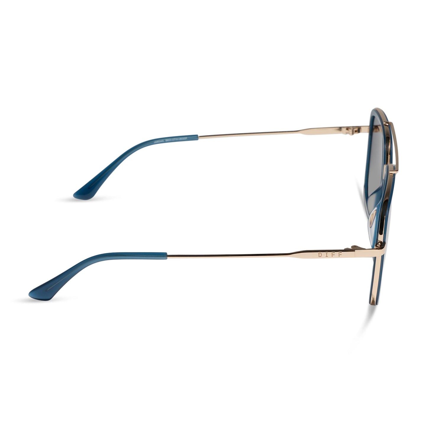 JORDAN - CLUBHOUSE BLUE + GOLD + GREY GRADIENT + POLARIZED SUNGLASSES