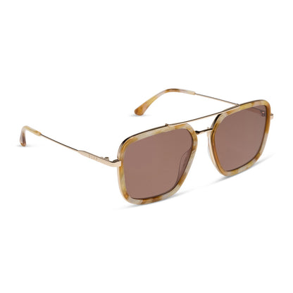 JORDAN - GILDED TORTOISE + BROWN + SUNGLASSES