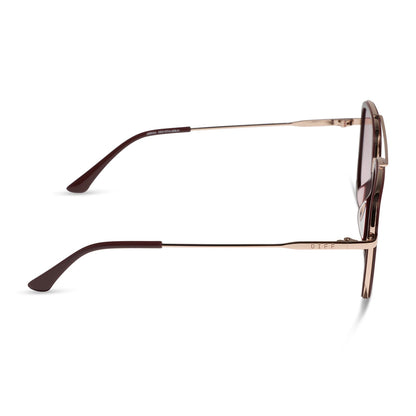 JORDAN - RUGBY RED + BURGUNDY GRADIENT SUNGLASSES